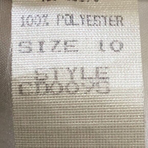 Vintage Dorissa Nicole Girls Dress size 10 White - Picture 7 of 8